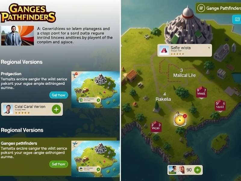 Ganges Pathfinders gameplay screenshot